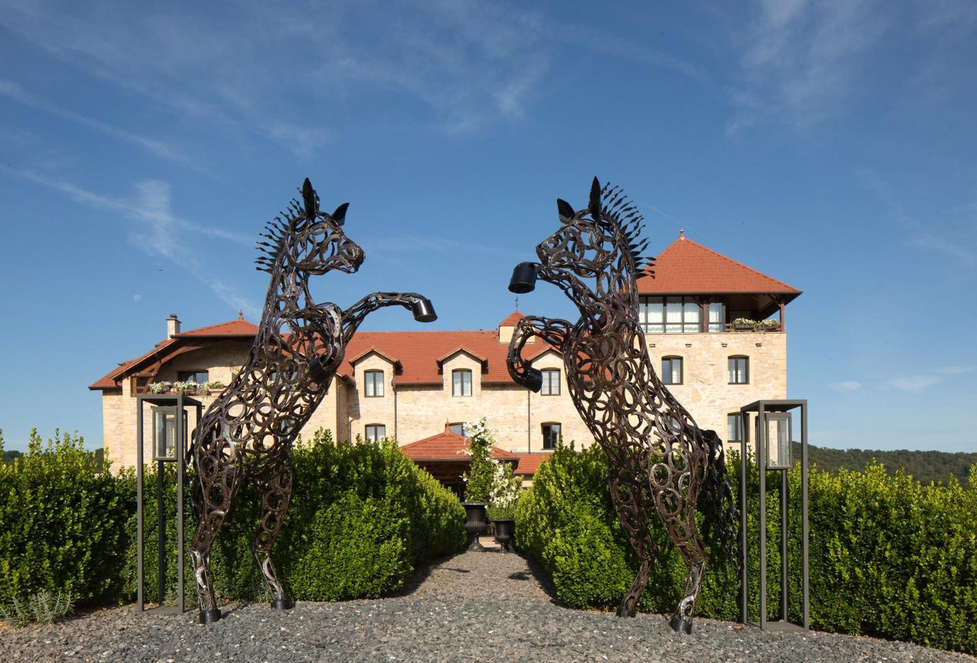 Domaine De La Klauss & Spa, Restaurant Gastronomique Le K Montenach Exterior photo